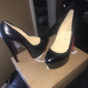 Red & Black Christian Louboutin High Heels